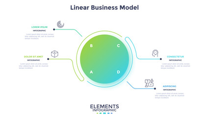 Modern Vector Infographic Banner