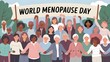 © Anusa - Multicultural Women Celebrating World Menopause Day with Empowerment and Unity