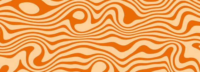 retro caramel liquid texture. salted caramel dessert background. wavy swirl candy pattern for poster
