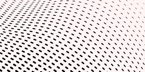 Wall Mural - basic halftone dot effect in black and white. halftone effect. halftone dots. black and white halfto