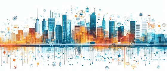 Brief insights into smart city technology, exploring the role of sensors, connectivity, and data analytics in improving urban infrastructure