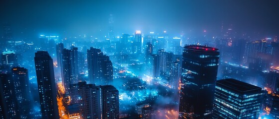Leinwandbilder - Brief insights into smart city technology, exploring the role of sensors, connectivity, and data analytics in improving urban infrastructure