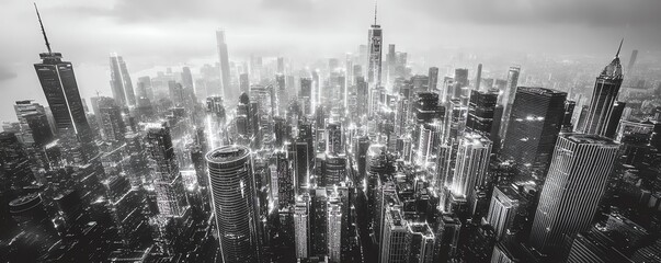 Leinwandbilder - Introduction to smart city technology, highlighting its significance in creating resilient, adaptive, and efficient urban ecosystems