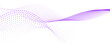 © kanpisut - Abstract Background with Smooth Flowing Purple Lines.