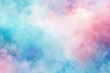 © anu - Soft abstract watercolor background in blue and pink tones