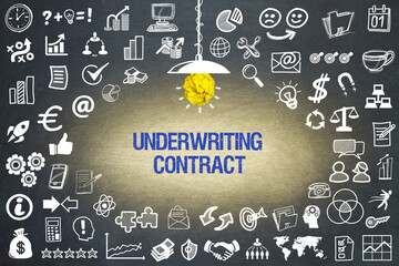 Canvas Print - Underwriting Contract	