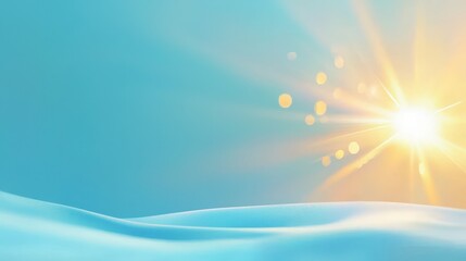 Wall Mural - gentle light blue background with a soft, dreamy texture, ideal for creating peaceful and inviting v