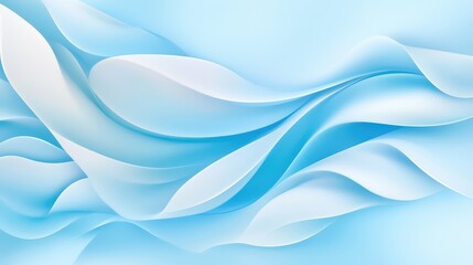 Light blue pattern background with soft, flowing shapes, evoking a peaceful mood.