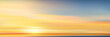 © Anchalee - Sunset Sky Background,Autumn Orange Sunrise and Sun over Sea Beach,Vector Beautiful Winter Nature Golden Hour in Yellow,Pink,Blue Sky Before Sundown in Summer,Cartoon Spring Landscape with sunlight