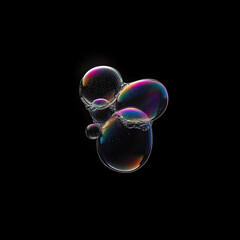 Floating Bubbles Isolated