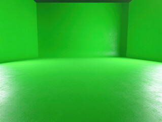 Canvas Print - Green Screen Background