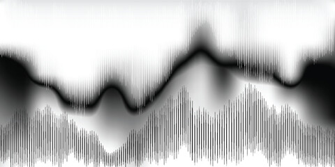 smooth transition from black to white. black and white design element. abstract northern lights. str