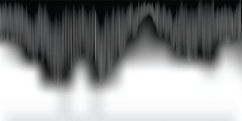 smooth transition from black to white. black and white design element. abstract northern lights. str
