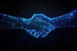 © Rawpixel.com - Handshake partnership futuristic handshake.