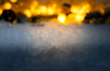 Wall Mural - Christmas background with light