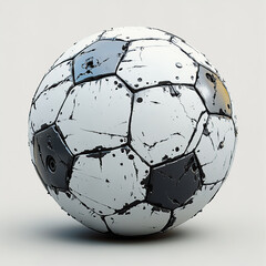 soccer ball in the net