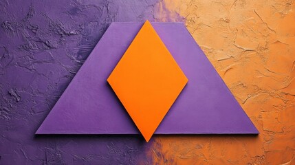 Wall Mural - Geometric Abstract Art: Triangular Texture