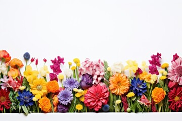 Poster - Colorful flowers in vibrant arrangement