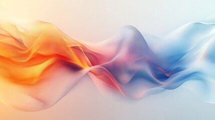 Poster - Colorful Abstract Wave Art