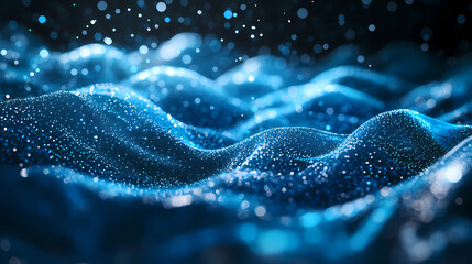 Wall Mural - modern digital abstract 3d background. can be used in the description of network abilities, technolo