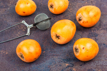 Medlar fruit delicious.