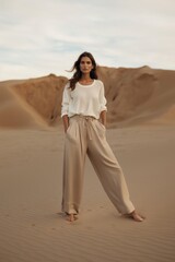 Wall Mural - nature standing outdoors blouse.
