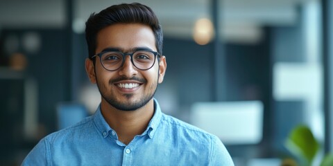 Poster - Confident Young Man in Business Attire