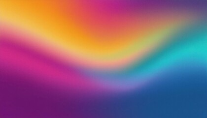 Colourful 80s, 90s style background banner with a noisy gradient texture