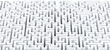 © kirill_makarov - Abstract white maze with copyspace. 3d illustration