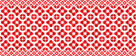 Wall Mural - switzerland pattern. mandala background. geometric texture for decoration. vector illustration