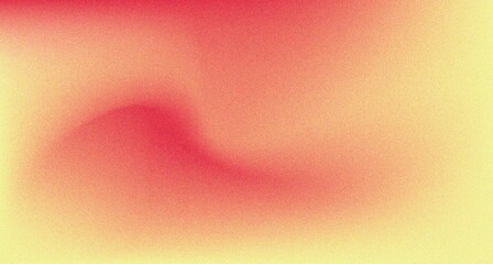 Aufkleber - Grainy gradient dark background yellow pink color flow noise texture wide banner poster header design