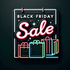 Neon Glow: Black Friday Sale