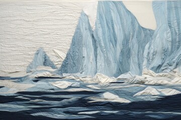 Wall Mural - Glacier nature ice furniture.