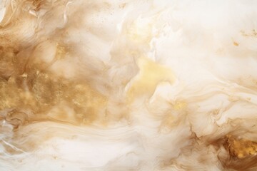 Wall Mural - Brown marble watercolor background backgrounds gold abstract.