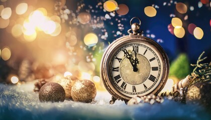 Wall Mural - new year countdown