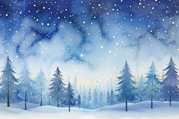 Wall Mural - Christmas countryside background backgrounds outdoors winter.