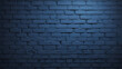 © Natti - Aged brick wall texture with weathered blue bricks, perfect for urban architecture backdrop