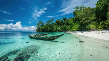 Canvas Print - Tranquil Island Paradise