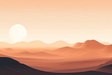 Canvas Print - galaxy landscape backgrounds sunlight.