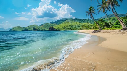 Poster - Tropical Paradise Beach