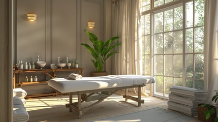 Canvas Print - Relaxation Spa Room