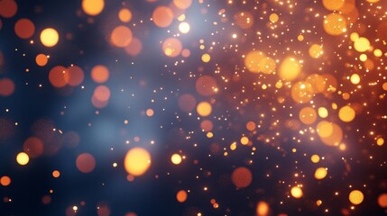 Poster - An assembly line welding spark is captured in a photorealistic close-up