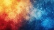 © Imron - Transform your project with a striking grainy gradient background that seamlessly blends blue  red  and yellow hues into an abstract design