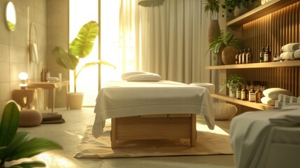 Sticker - Relaxing Spa Interior