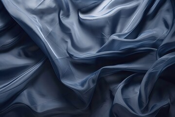 Poster - Backgrounds blue abstract wrinkled.