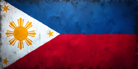 Canvas Print - Flag of Philippines