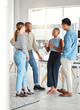 © KayExam/peopleimages.com - Business people, ideas and team for conversation in office, startup and collaboration on project. Employees, talking and discussion in meeting with diversity, speaking and together for cooperation