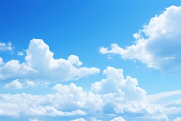 Poster - Blue sky backgrounds outdoors nature.