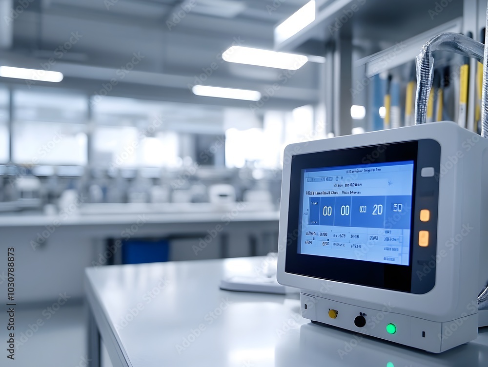 Digital sensors monitoring temperature and humidity in a product ...