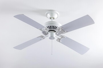 Wall Mural - White Ceiling Fan